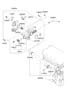 Diagram COOLANT HOSE & PIPE (2400 CC - THETA 2) for your 2014 Hyundai Tucson Limited 2.4L Theta II FWD