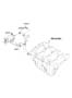 Diagram VAPOR CONTROL SYSTEM (2400 CC - THETA 2) for your 2011 Hyundai Sonata