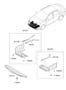 Diagram UNDER COVER for your 2010 Hyundai Sonata