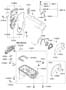 Diagram BELT COVER & OIL PAN (2000 CC - BETA) for your Hyundai