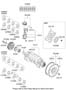 Diagram CRANKSHAFT & PISTON (2000 CC - BETA) for your 2015 Hyundai EQUUS Ultimate Sedan