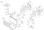 Diagram COOLING SYSTEM for your 2008 Hyundai Tiburon