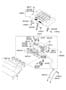 Diagram INTAKE MANIFOLD (2000 CC - BETA) for your Hyundai