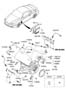 Diagram ELECTRONIC CONTROL UNIT (ECU) (2700 CC - DELTA) for your 2006 Hyundai Tiburon