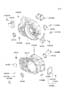 Diagram TRANSAXLE CASE - MANUAL (MANUAL T/M - 5 SPEED 2WD) for your 2020 Hyundai VELOSTER