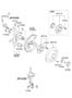 Diagram REAR WHEEL HUB for your Hyundai