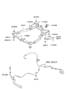 Diagram FRONT SUSPENSION CROSSMEMBER for your 2008 Hyundai