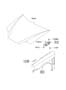 Diagram FENDER & HOOD PANEL for your 2014 Hyundai Tucson Limited 2.4L Theta II AWD