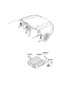 Diagram AUTOMATIC TRANSMISSION (A/T) CONTROL MODULE (TRANSAXLE CONTROL) for your Hyundai