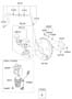 Diagram BRAKE MASTER CYLINDER & BOOSTER for your 2016 Hyundai GENESIS