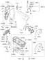 Diagram BELT COVER & OIL PAN for your Hyundai