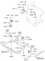 Diagram ENGINE & TRANSAXLE MOUNTING for your 2023 Hyundai