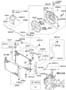 Diagram COOLING SYSTEM for your 2011 Hyundai Sonata