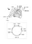 Diagram TRANSAXLE ASSY - MANUAL for your 2010 Hyundai Elantra