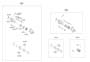 Diagram FRONT AXLE for your 2008 Hyundai