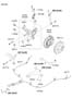 Diagram REAR AXLE for your 2020 Hyundai Kona Electric