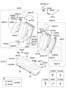 Diagram REAR SEAT for your 2009 Hyundai Elantra