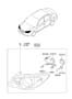 Diagram HEADLAMP for your 2006 Hyundai Elantra