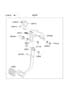 Diagram PEDAL ASSEMBLY - BRAKE & CLUTCH for your Hyundai