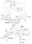 Diagram FRONT SUSPENSION CONTROL ARM for your 2014 Hyundai Azera