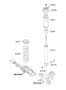 Diagram REAR SPRING & STRUT for your 2012 Hyundai Azera