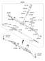 Diagram POWER STEERING GEAR BOX for your 2014 Hyundai Azera