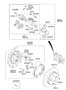 Diagram REAR WHEEL BRAKE for your Hyundai