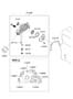 Diagram FRONT CASE ASSEMBLY for your 2011 Hyundai Elantra