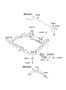 Diagram FRONT SUSPENSION CROSSMEMBER for your Hyundai