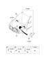 Diagram FUSE BOX (RELAY BOX) & WIRING for your 2011 Hyundai Veracruz