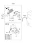 Diagram FRONT CASE ASSEMBLY  (2000 CC - BETA) for your 2009 Hyundai Tucson