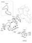 Diagram COOLANT PUMP (2700 CC - DELTA) for your 2009 Hyundai Genesis Coupe