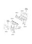 Diagram EXHAUST MANIFOLD (2700 CC - DELTA) for your Hyundai