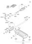 Diagram EXHAUST PIPE (2000 CC - BETA) for your Hyundai