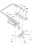 Diagram SPARK PLUG & CABLE (2700 CC - DELTA) for your 2007 Hyundai Tucson