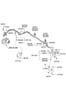 Diagram BRAKE FLUID LINES for your 1992 Hyundai