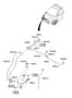 Diagram WINDSHIELD WASHER for your 2007 Hyundai Tucson