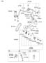 Diagram AIR CONDITIONING (A/C) SYSTEM - COOLER LINE for your 2010 Hyundai EQUUS