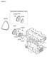 Diagram COOLANT PUMP for your 2015 Hyundai Tucson GLS