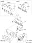 Diagram THROTTLE BODY & INJECTOR for your 2009 Hyundai Accent