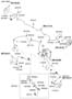 Diagram BRAKE FLUID LINES for your 2008 Hyundai