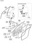 Diagram FRONT DOOR MOULDING & TRIM for your Hyundai