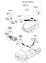 Diagram REAR DOOR MOULDING & TRIM for your Hyundai