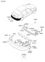 Diagram REAR BUMPER for your 2010 Hyundai Accent