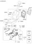 Diagram FRONT SEAT for your 2006 Hyundai Accent