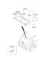 Diagram HIGH MOUNTED STOP LAMP for your 2005 Hyundai XG300/350