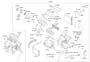 Diagram HEATER SYSTEM-HEATER & BLOWER for your 1998 Hyundai Sonata