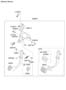 Diagram PEDAL ASSEMBLY - BRAKE & CLUTCH for your 2013 Hyundai Elantra