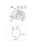 Diagram TRANSAXLE ASSY-MANUAL for your 2010 Hyundai Elantra