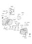 Diagram TRANSAXLE CASE-MANUAL for your 2013 Hyundai Elantra Limited Sedan 1.8L PZEV A/T